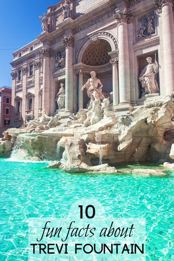 fun facts about the Trevi Fountain
