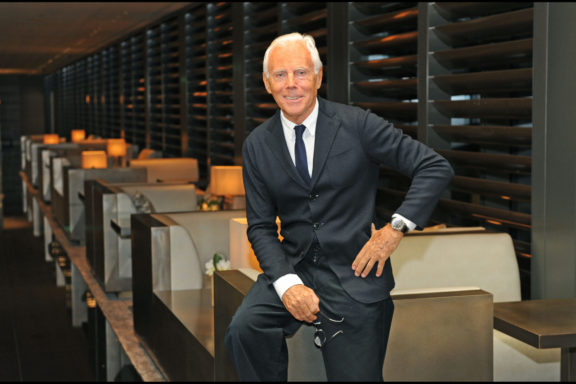 is giorgio armani a luxury brand