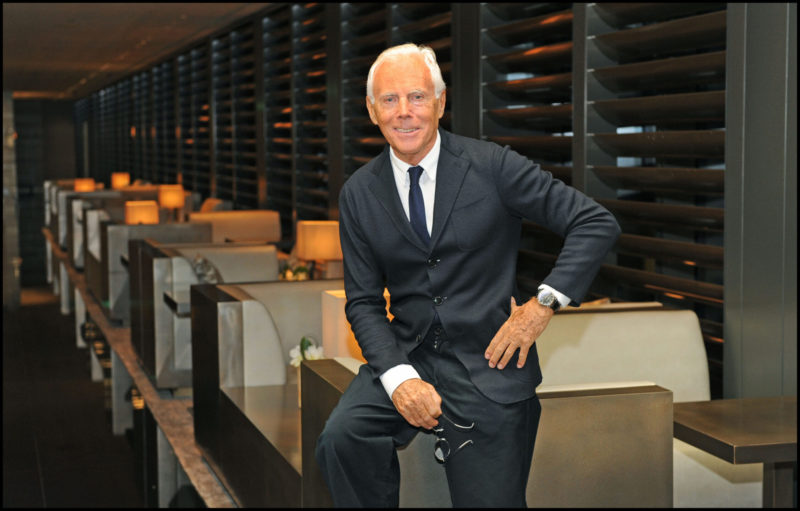 is giorgio armani a luxury brand