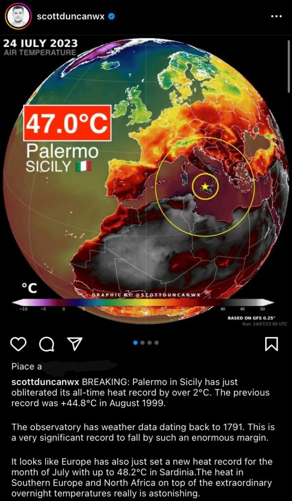 World Weather Organization - Climate emergency