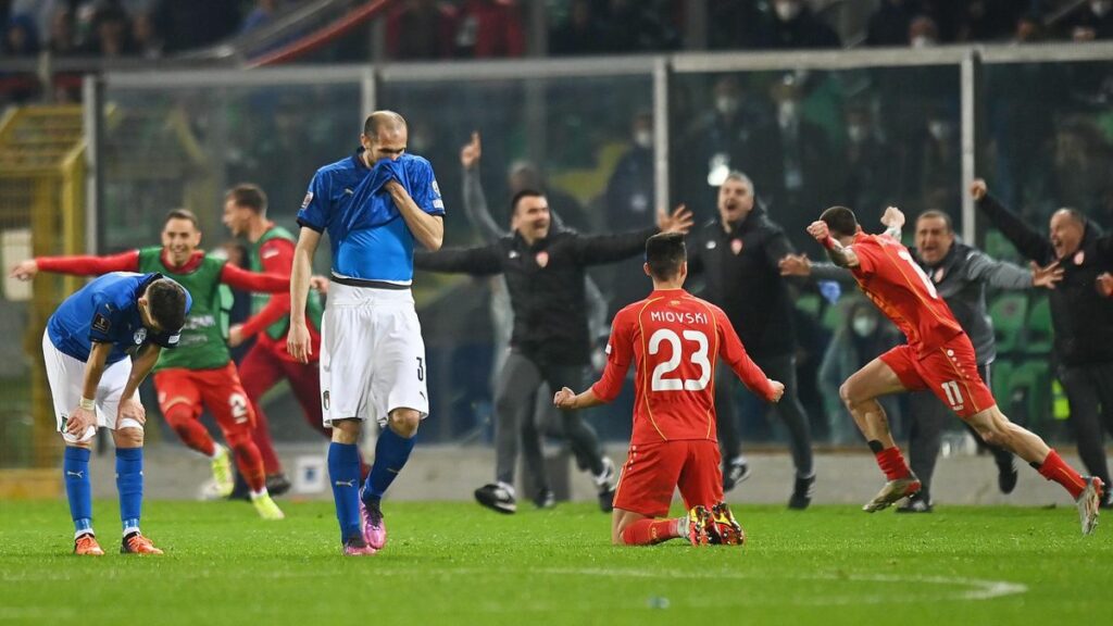 24 March 2022 – Macedonia – Italy 
Team led by Roberto Mancini