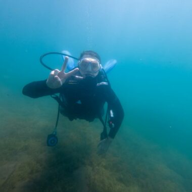 Scuba diving, Bolsena Italy