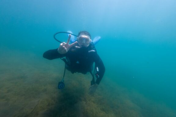 Scuba diving, Bolsena Italy