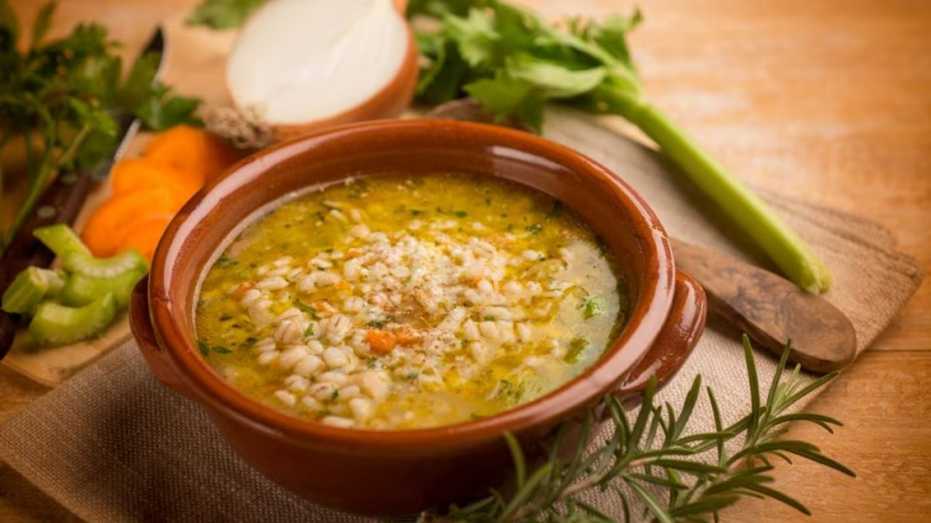 Italian centenarians soup