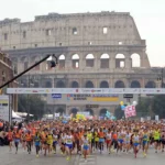 Italy rome marathon,