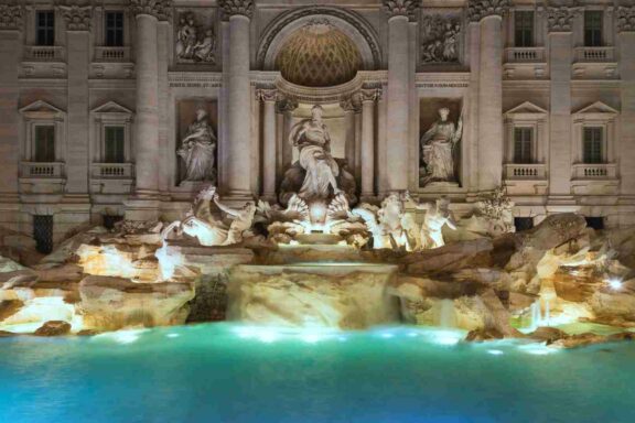 Trevi fountain,Rome,Italy