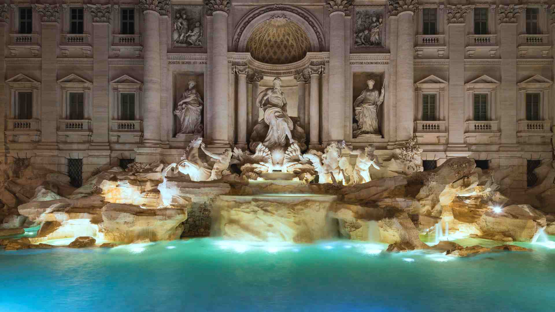 Fontane – Fontana di Trevi_1920x1080mba-07410189 © Clickalps _ AGF foto