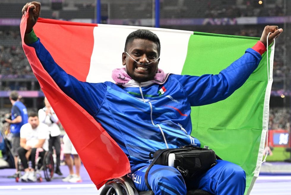 Paris Paralympics Italy - Rigivan Ganeshamoorthy