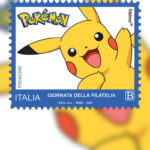 Pikachu stamp Italy