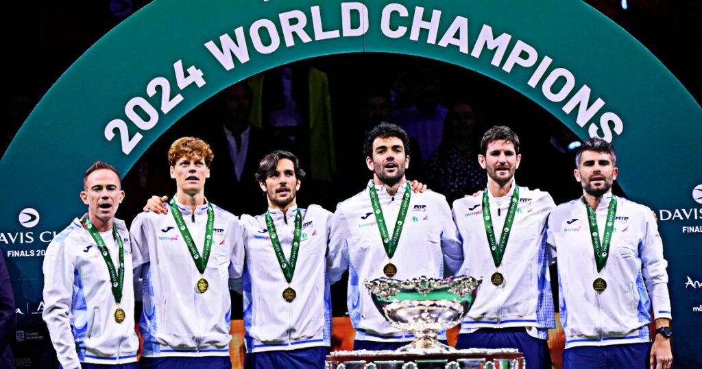 Italy triumphs in the 2024 Davis Cup Berrettini and Sinner shine