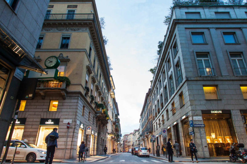 Via Montenapoleone is officially the most expensive Luxury Street in the world