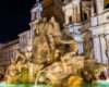 Piazza Navona, Rome: restoration of the Fountain of the Four Rivers completed