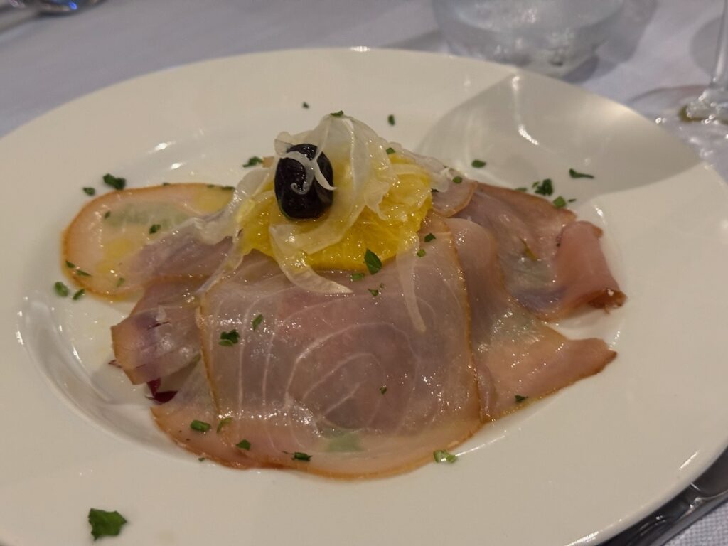 About Italian Food: Carpaccio Appetizer